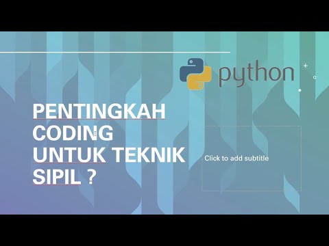 Python untuk Teknik Sipil